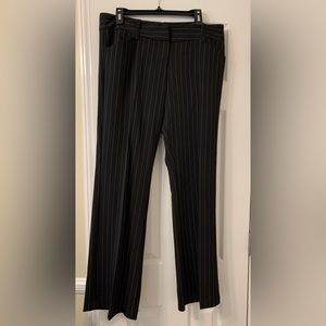 My Michelle Pinstripe Dress Pans size 13 Straight Leg